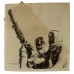 Official WW2 Press Photo of Transjordan Desert Patrol 'Arabs on Guard on Iraq Frontier'