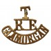 Royal Engineers Glamorgan Territorials (T/RE/GLAMORGAN) Shoulder Title