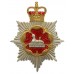 Scarce Royal Regiment of Gloucestershire & Hampshire Officer's Cap Badge
