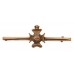King's Royal Rifle Corps (K.R.R.C.) 9ct Gold Sweetheart Brooch/Tie Pin