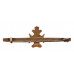 King's Royal Rifle Corps (K.R.R.C.) 9ct Gold Sweetheart Brooch/Tie Pin