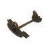 Royal West African Frontier Force (R.W.A.F.F.) Bronze Collar Badge