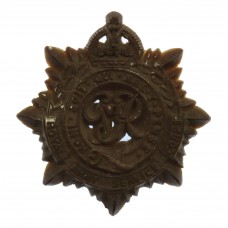 Royal Army Service Corps (R.A.S.C.) WW2 Plastic Economy Cap Badge