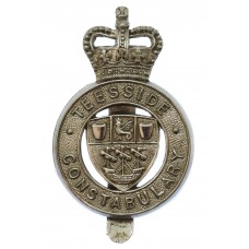 Teesside Constabulary Cap Badge - Queen's Crown