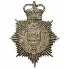 West Mercia Constabulary Helmet Plate - Queen's Crown