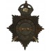 Norwich City Police Night Helmet Plate - King's Crown