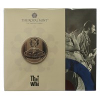 Royal Mint Music Legends The Who 2021 UK £5 Brilliant Uncirculated Coin