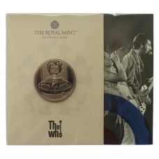 Royal Mint Music Legends The Who 2021 UK £5 Brilliant Uncirculated Coin