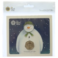 Royal Mint 2019 The Snowman UK 50p Brilliant Uncirculated Coin 