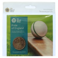 Royal Mint 2019 Pride of England - Cricket World Cup UK £5 Brilliant Uncirculated Coin