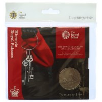 Royal Mint Tower of London Collection - Ceremony of the Keys 2019 UK £5 Brilliant Uncirculated £5 Coin 