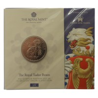 Royal Mint The Royal Tudor Beasts - Seymour Panther 2022 UK £5 Brilliant Uncirculated Coin