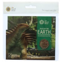 Royal Mint Tales of the Earth - Hylaeosaurus 2020 UK 50p Brilliant Uncirculated Coin 