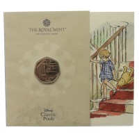 Royal Mint Classic Pooh Series - Christopher Robin 2020 UK 50p Brilliant Uncirculated Coin