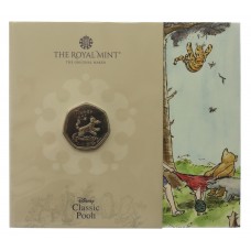 Royal Mint Classic Pooh Series - Tigger 2021 UK 50p Brilliant Uncirculated Coin