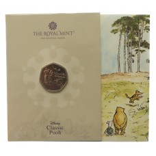 Royal Mint Classic Pooh Series - Winnie the Pooh 2020 UK 50p Brilliant Uncirculated Coin