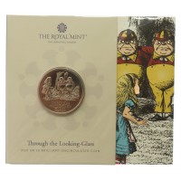 Royal Mint 2021 Through the Looking-Glass UK Brilliant Uncirculated £5 Coin