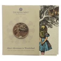 Royal Mint 2021 Alice's Adventures in Wonderland UK Brilliant Uncirculated £5 Coin