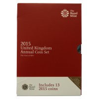 Royal Mint 2015 United Kingdom Brilliant Uncirculated Annual Coin Set 