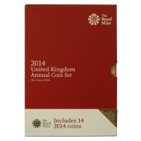 Royal Mint 2014 United Kingdom Brilliant Uncirculated Annual Coin Set