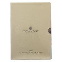 Royal Mint 2022 United Kingdom Brilliant Uncirculated Annual Coin Set