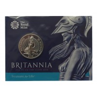 Royal Mint Britannia 2015 Brilliant Uncirculated UK £50 Fine Silver Coin
