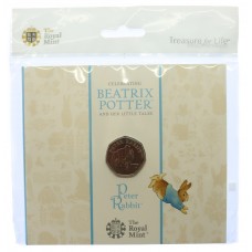 Royal Mint Peter Rabbit 2020 UK 50p Brilliant Uncirculated Coin 