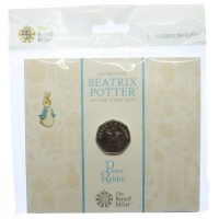 Royal Mint Peter Rabbit 2019 UK 50p Brilliant Uncirculated Coin
