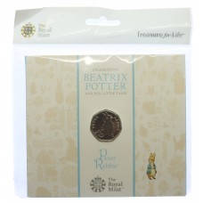  Royal Mint Peter Rabbit 2018 UK 50p Brilliant Uncirculated Coin