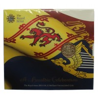 Royal Mint The Royal Arms 2015 UK £1 Brilliant Uncirculated Coin