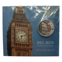 Royal Mint Big Ben 2015 UK £100 Brilliant Uncirculated Fine Silver Coin