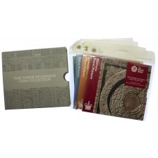 Royal Mint 2020 Tower of London Brilliant Uncirculated Four-Coin Series (in display holder)