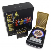 Perth Mint Star Trek U.S.S. Enterprise NCC-1701 Crew 2016 2oz Silver Proof Coin