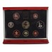  1995 Royal Mint United Kingdom Deluxe Annual Proof Coin Collection