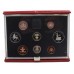  1990 Royal Mint United Kingdom Deluxe Annual Proof Coin Collection
