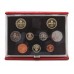 1989 Royal Mint Deluxe United Kingdom Annual Proof Coin Collection 