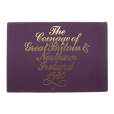 Royal Mint Coinage of Great Britain & Northern Ireland 1980 Annual Proof Coin Set