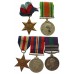 WW2 and General Service Medal (Clasps - Palestine 1945-48, Cyprus) Group of Five - Cpl. A. Lowther, East Yorkshire Regiment & Royal Military Police