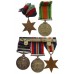 WW2 and General Service Medal (Clasps - Palestine 1945-48, Cyprus) Group of Five - Cpl. A. Lowther, East Yorkshire Regiment & Royal Military Police