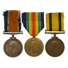 WW1 British War Medal, Victory Medal and Territorial Force War Me