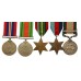 1936 IGS (North West Frontier 1937-39) and WW2 Far East Prisoner of War Casualty Medal Group of Five - L.Cpl. H. Ellis, 352 Field Security Section, Intelligence Corps
