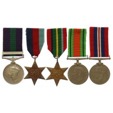 GSM (Palestine) and WW2 Far East Prisoner of War Medal Group of F
