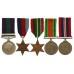 GSM (Palestine) and WW2 Far East Prisoner of War Medal Group of Five - Pte. F. Wilkes, 1st Bn. Manchester Regiment