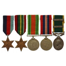 WW2 Far East Prisoner of War Territorial Efficiency Medal (2 Bars