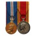 2002 Golden Jubilee and Fire Brigade Long Service & Good Conduct Medal Pair - Firefighter Jan P.J. Lisiecki