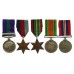 GSM (Palestine) and WW2 Far East Prisoner of War Medal Group of Five - Pte. G.S. Alliston, 1st Bn. Manchester Regiment