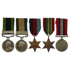 1908 IGS (North West Frontier 1935), 1936 IGS (North West Frontier 1937-39) and WW2 Far East Prisoner of War Medal Group of Five - Pte. P. Moore, 2nd Bn Argyll & Sutherland Highlanders