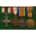 WW1 Military Cross and 1914-15 Star Trio Medal Group of Four - Major L.G. Campbell, Royal Garrison Artillery