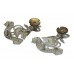 Pair of Buckinghamshire Constabulary Collar Badges - Queen's Crown