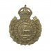 Berkshire Constabulary White Metal Collar Badge - King's Crown